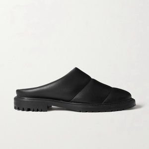 Staud Astro quilted vegan mules